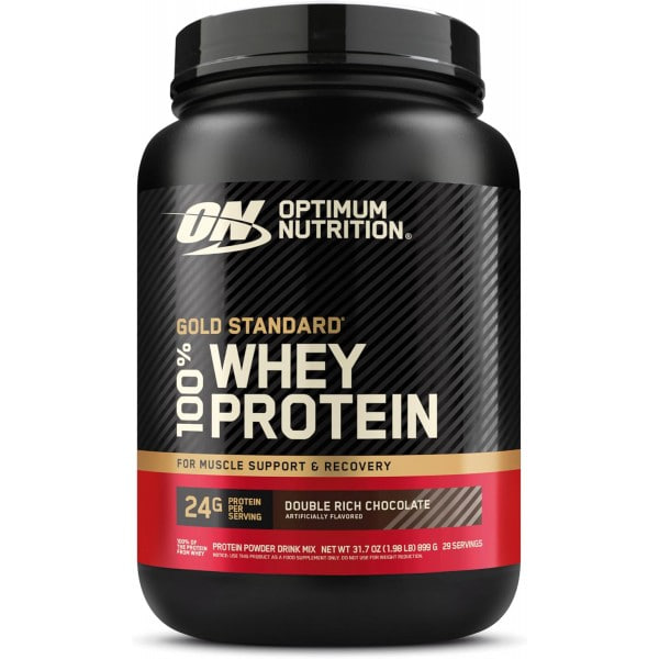 Сироватковий протеїн Optimum Nutrition Whey Gold Standart 899 г - Double Rich Chocolate