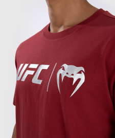 Футболка UFC Venum Classic T-Shirt Red White фото