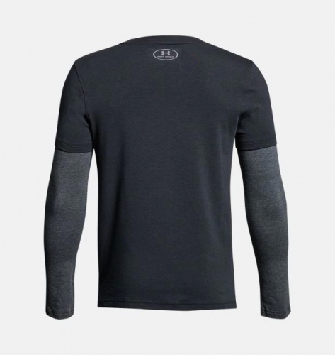 Under Armour Knit 2-in-1 Long Sleeve T-shirt Black buy