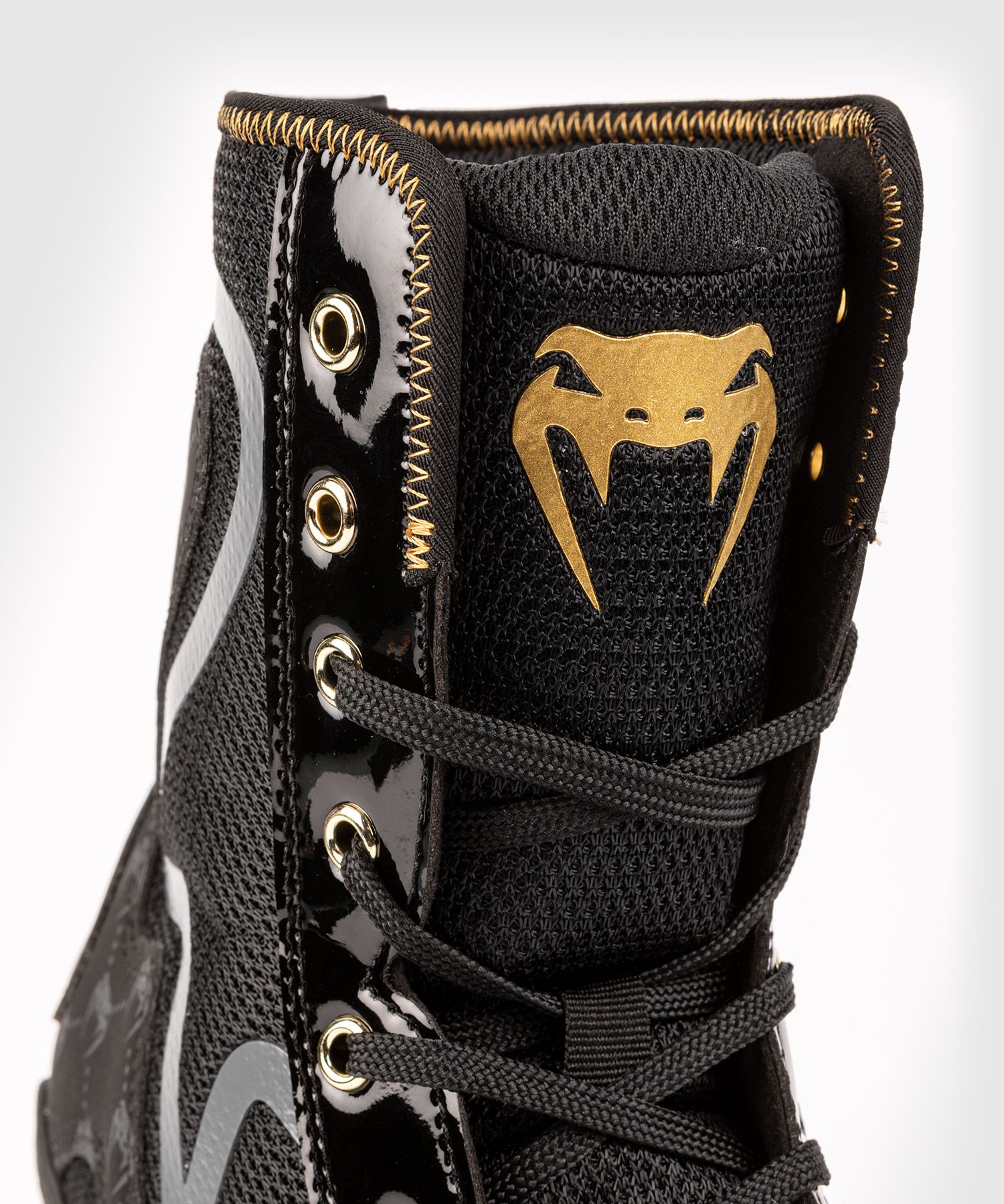 Venum Elite Evo Monogram Boxing Shoes Black size