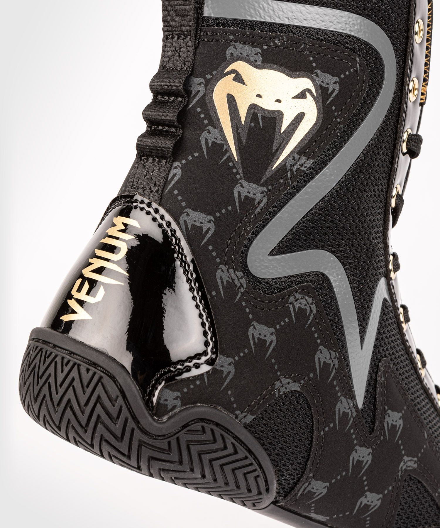 Venum Elite Evo Monogram Boxing Shoes Black original