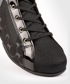 Боксерки Venum Elite Evo Monogram Boxing Shoes Black, Фото № 7