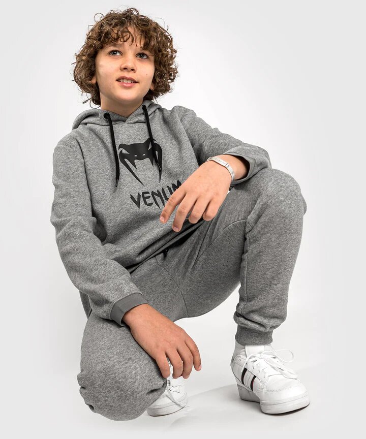 Venum Classic Hoodie For Kids Light Heather Grey buy