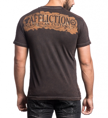 Футболка Affliction Gas Guzzler T-Shirt купить