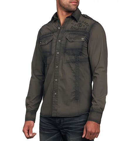 Affliction Wheelman LS Woven shirt price