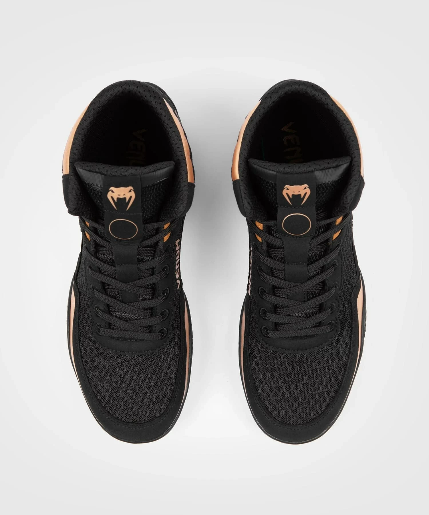 Борцівки Venum Elite Wrestling Shoes Black Bronze де купити