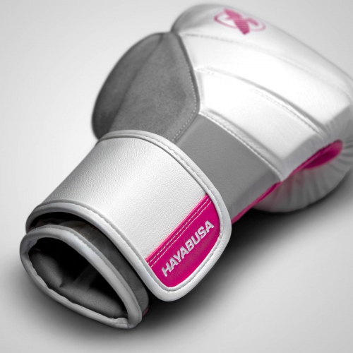 Боксерские перчатки Hayabusa T3 Boxing Gloves White Pink оригинал