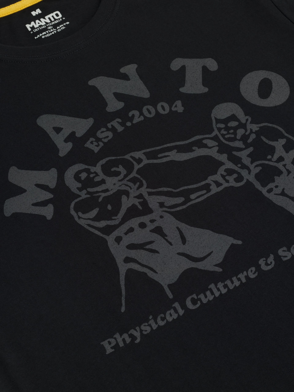 Футболка MANTO T-shirt BOXEO Black размер
