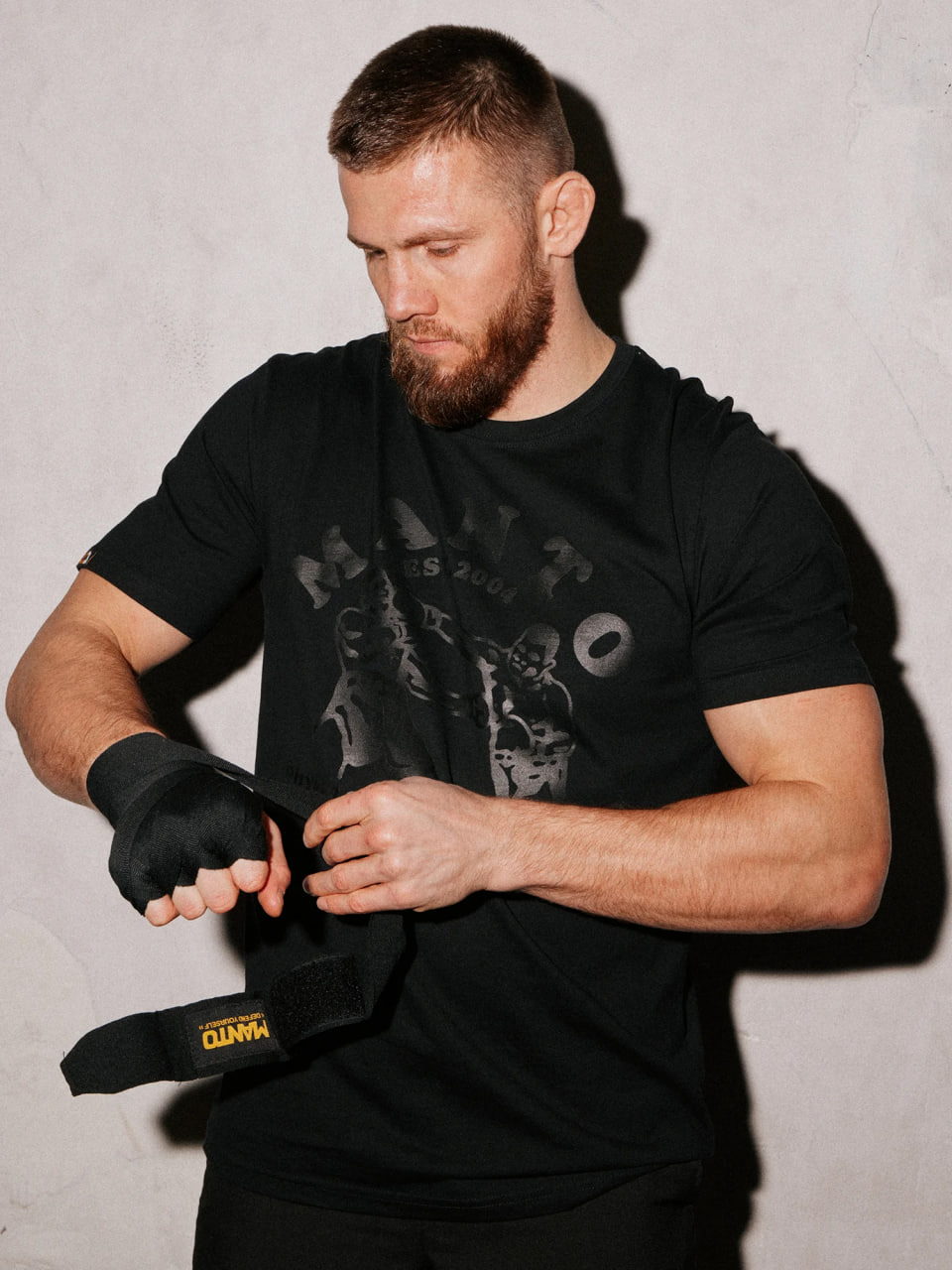 Футболка MANTO T-shirt BOXEO Black купить