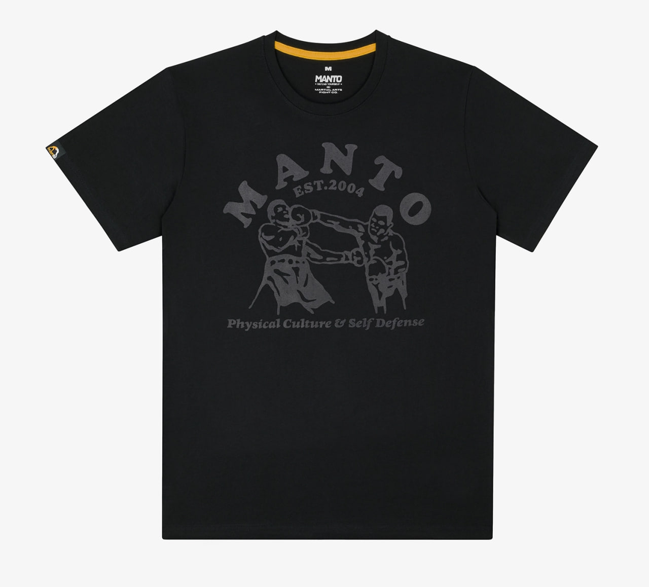 Футболка MANTO T-shirt BOXEO Black цена