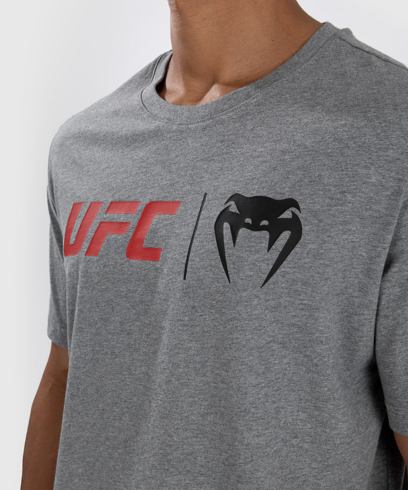 UFC Venum Classic T-Shirt Grey Red photo