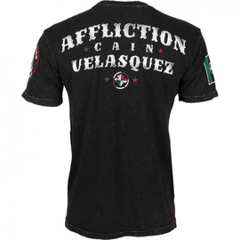 Футболка Affliction Cain Velasquez UFC 166 Revolutionary - Black, Фото № 4
