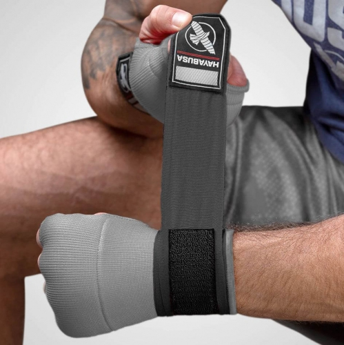 Hayabusa Quick Gel Handwraps Grey gel bandages photo
