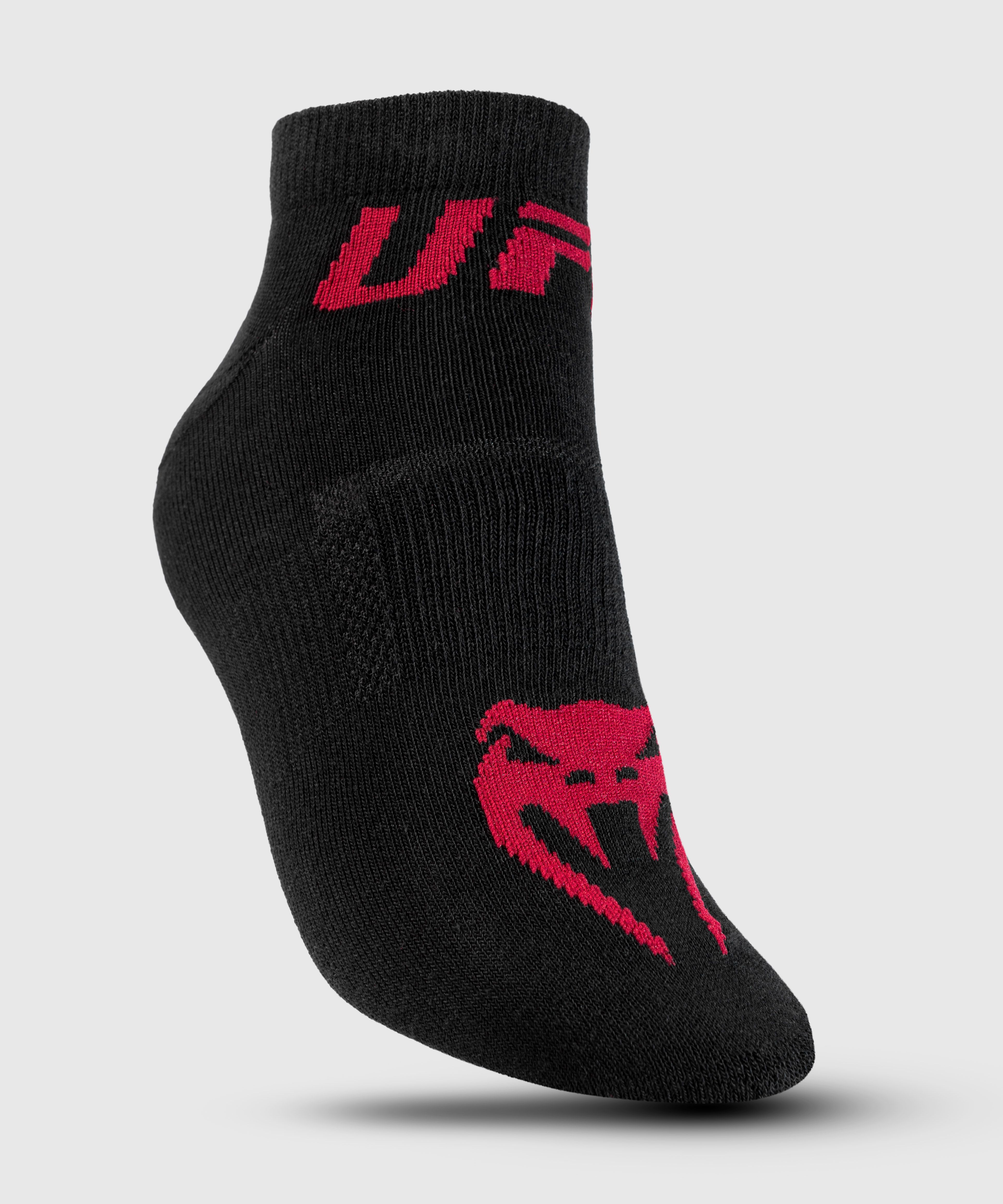 Носки Venum UFC Authentic Fight Week Men’s 2.0 Performance Sock set of 2 Black Red купить