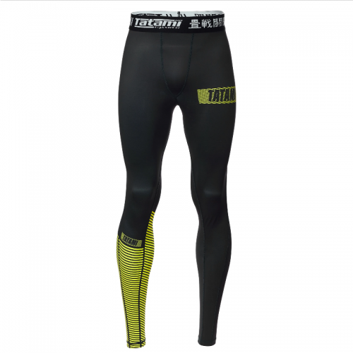 Компресійні штани Tatami Essential 3.0 Spats Black Yellow купити