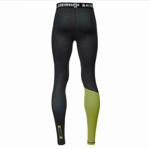 Компресійні штани Tatami Essential 3.0 Spats Black Yellow фото