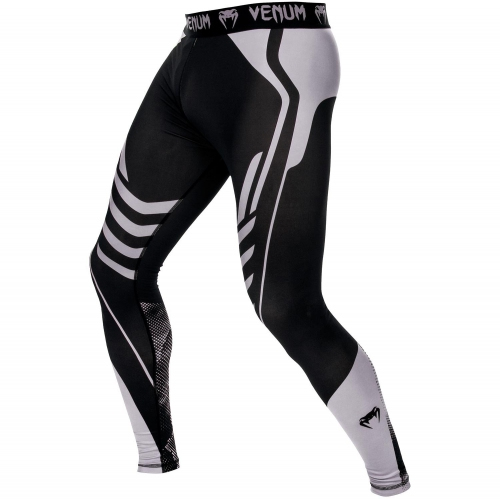 Компрессионные штаны Venum Technical Spats Black Grey цена
