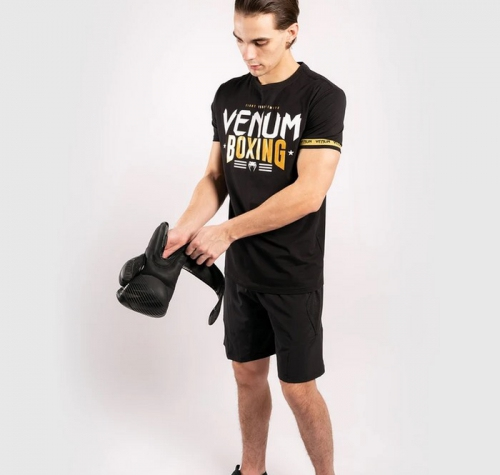Футболка Venum BOXING Classic 20 Black Gold оригінал