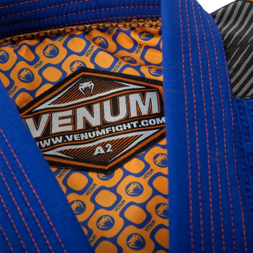 Кимоно для джиу-джитсу Venum Elite BJJ GI Royal Orange фото