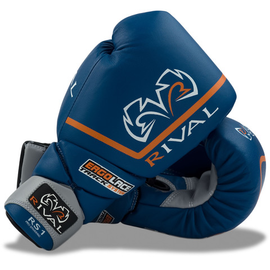 Боксерские перчатки Rival RS1 Pro Sparring Gloves Blue
