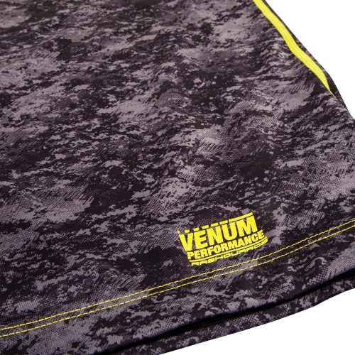 Рашгард Venum Tramo Rashguard Short Sleeves Black Yellow розмір