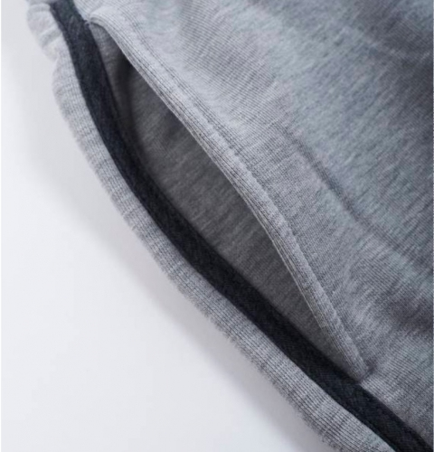 MANTO Cotton Shorts Emblem Defend Heather Grey buy