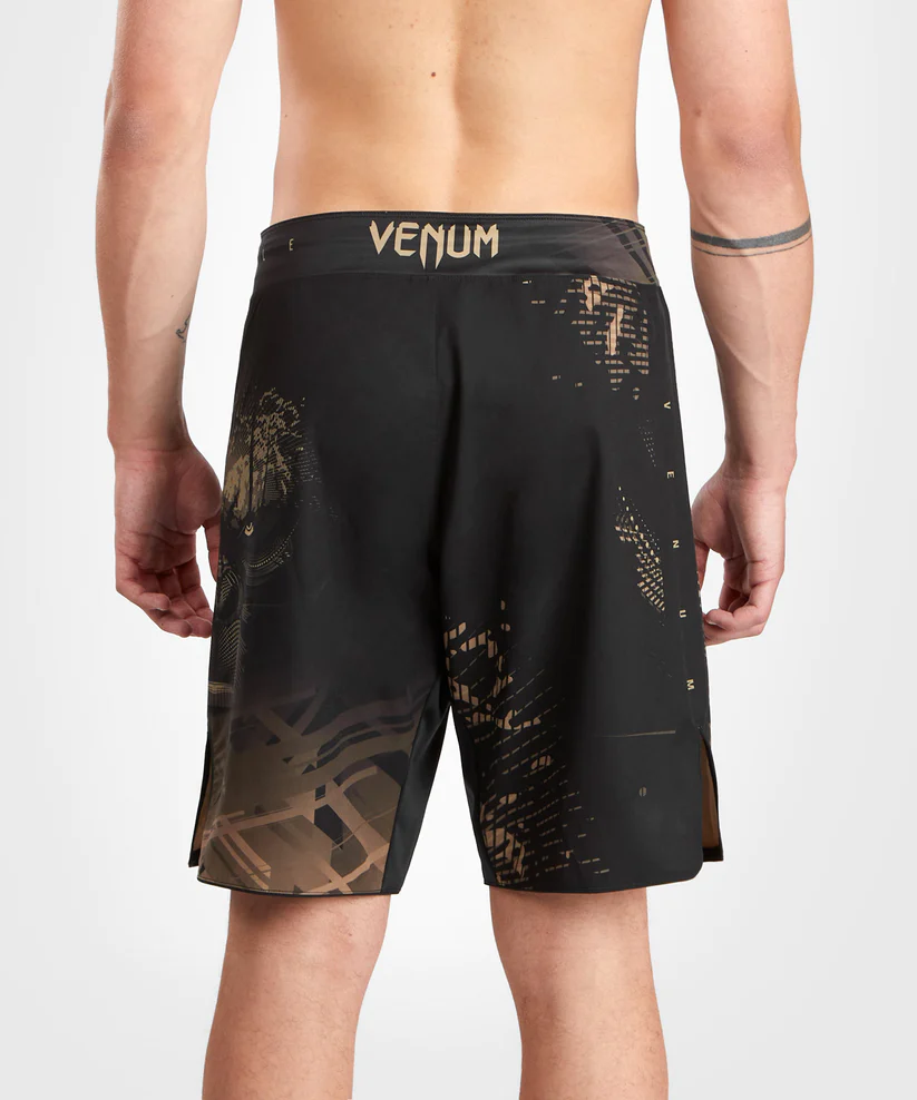 MMA shorts Venum Gorilla Jungle Fightshorts - Sand Black photo