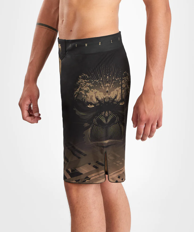 MMA shorts Venum Gorilla Jungle Fightshorts - Sand Black buy