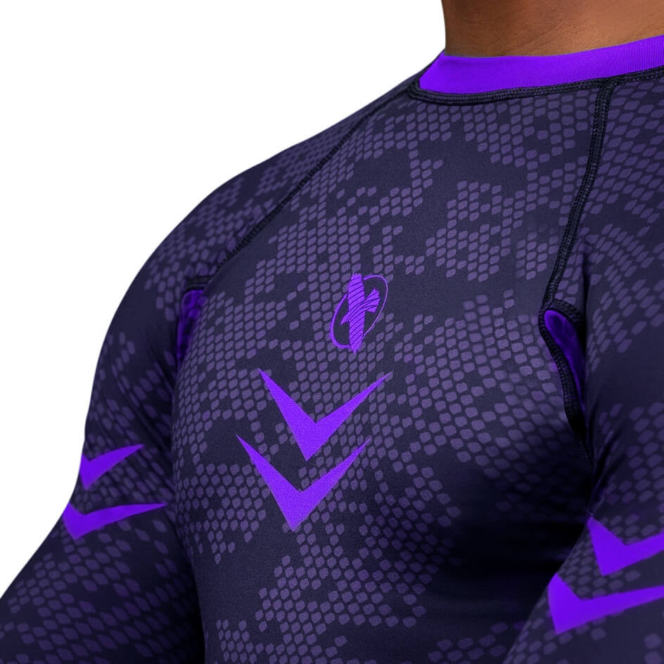 Hayabusa Arrow Ranked Long Sleeve Rashguard Purple price