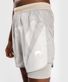 Шорти для MMA Venum Attack Fightshorts Greige фото
