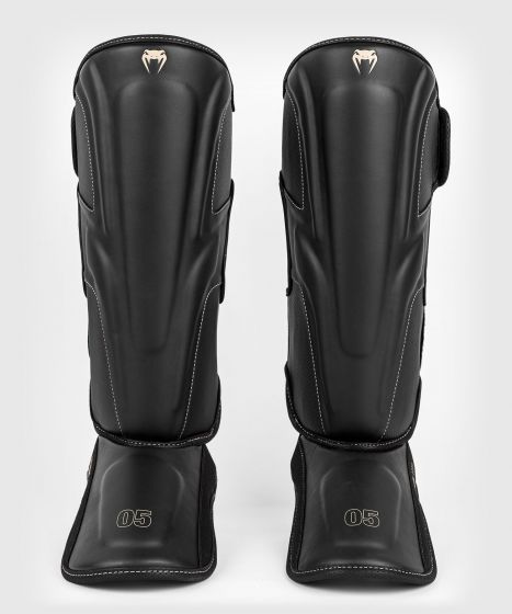 Venum Impact Evo Shinguards - Black Beige leg protection buy