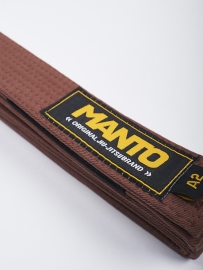 Пояс для кимоно MANTO Original BJJ Belt Brown, Фото № 2