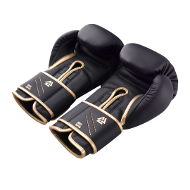 Боксерские перчатки Peresvit Boxing Gloves Valhalla Black Gold, Фото № 4