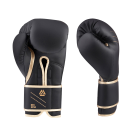 Боксерские перчатки Peresvit Boxing Gloves Valhalla Black Gold, Фото № 2