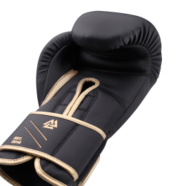 Боксерские перчатки Peresvit Boxing Gloves Valhalla Black Gold, Фото № 5