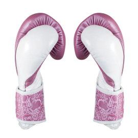 Cleto Reyes High Precision Leather Training Gloves Pink White, Photo No. 2
