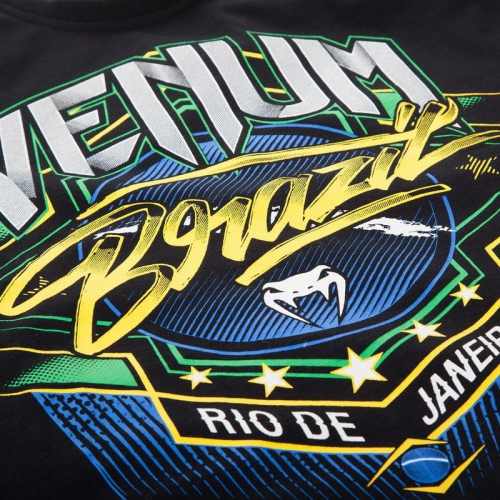 Футболка Venum Carioca 3 T-shirt Black розмір