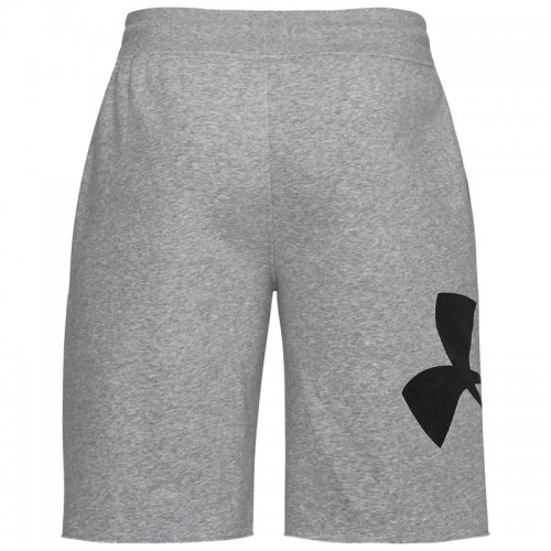 Шорти Under Armour Rival Fleece Exploded Logo Midnight Steel купити
