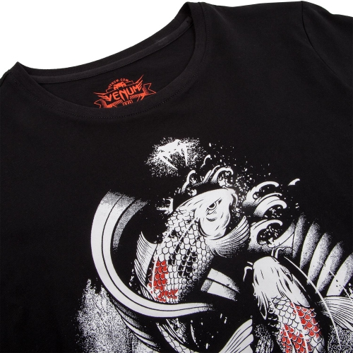 Детская футболка Venum Koi 2.0 Kids T-Shirt Black White фото