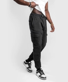 Спортивные штаны Venum Cargo Pants - Black, Фото № 3
