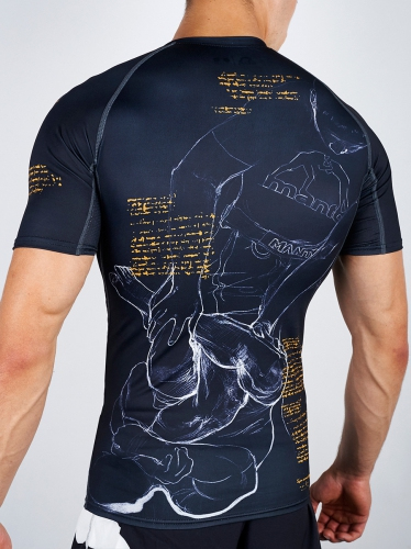 Рашгард MANTO Rashguard Ashi Garami Black купити