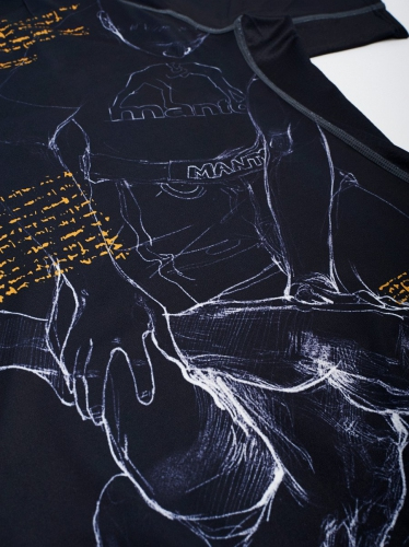 Рашгард MANTO Rashguard Ashi Garami Black розмір