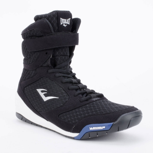 Боксерки Everlast Elite High Top Boxing Shoes Black фото