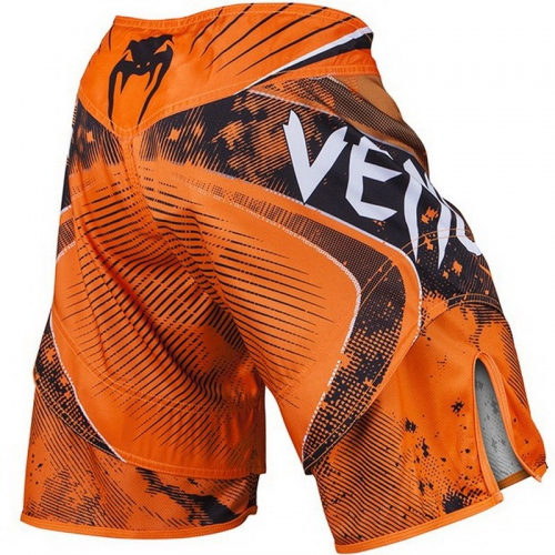 Шорты Venum Galactic Fightshorts Neo Orange фото