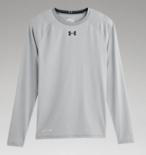 Under Armour HeatGear Sonic Compression Long Sleeve T-shirt True Gray price