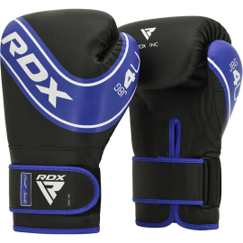 Детские боксерские перчатки RDX 4B Robo Blue