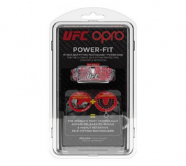 Капа OPRO Power-fit UFC Black Red, Фото № 2