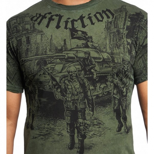 Футболка Affliction Ghost Army Tee фото