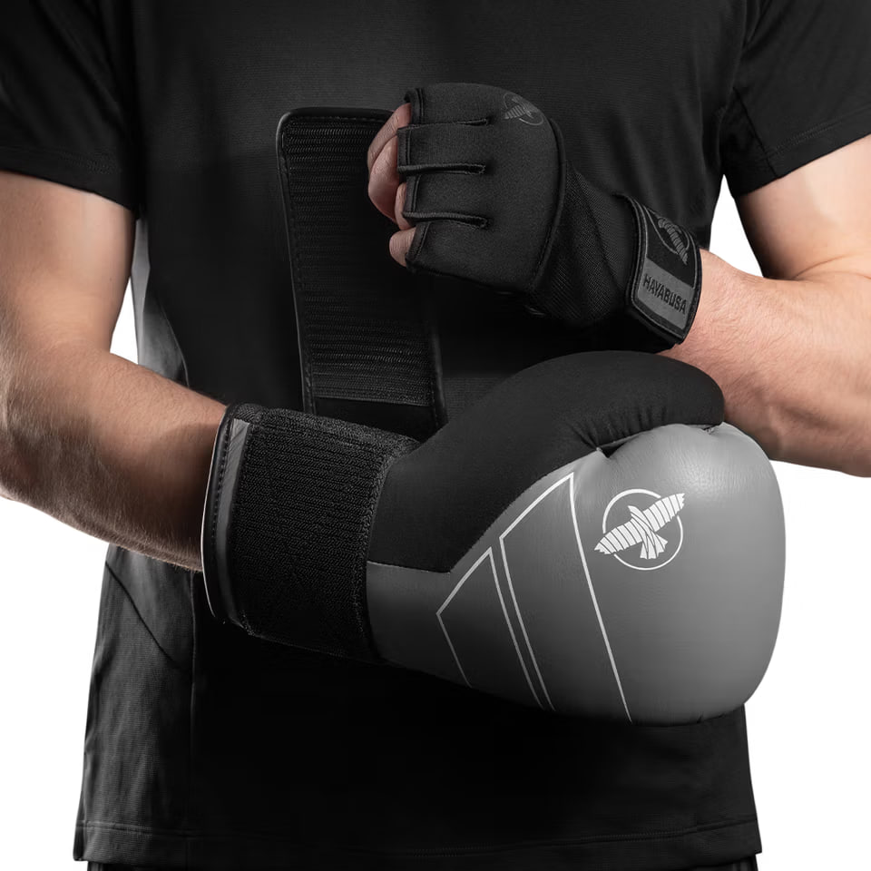Боксерські рукавиці Hayabusa S4 Leather Boxing Gloves Grey оригінал