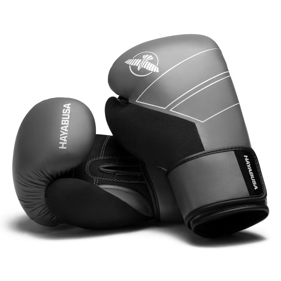 Боксерські рукавиці Hayabusa S4 Leather Boxing Gloves Grey купити